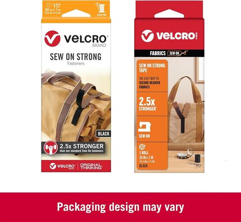 VELCRO Brand Sew On Strong Strips | 8 Sets, White | 2.5in x 1in in Saudi Arabia