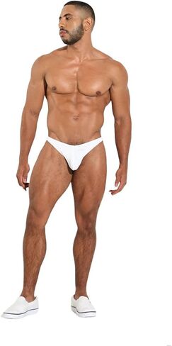 CLASSIC THONG for men PUSH UP BAG Microfiber Men's Underwear WHITE in Saudi Arabia