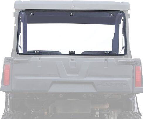 KIWI MASTER زجاج خلفي خلفي عالي التحمل متوافق مع 2015-2024 Polaris Ranger متوسطة الحجم 570/SP 570/ملحقات الطاقم، 2017-2022 Ranger متوسط ​​الحجم 500 مقاوم للخدش in Kuwait
