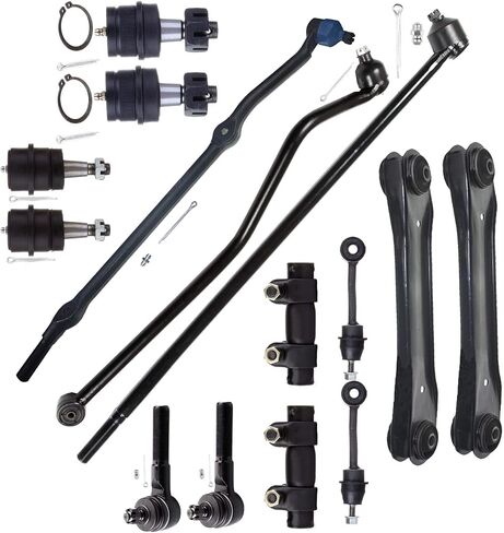 SCITOO 15-PC SET Suspension Kit For Jeep Grand for Cherokee Ball Joint,Control Arm,Sway Bar Link,Tie Rod End,Track Bar in Saudi Arabia