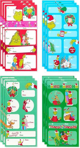 ملصقات هدايا عيد الميلاد من American Greetings، The Grinch (عدد 96) in Saudi Arabia