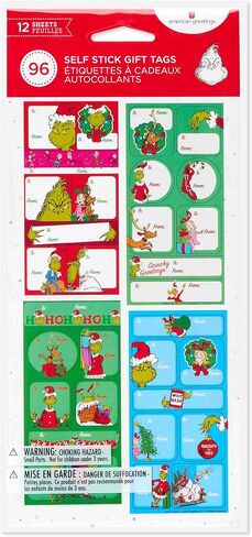 ملصقات هدايا عيد الميلاد من American Greetings، The Grinch (عدد 96) in Saudi Arabia