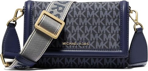 Michael Kors Jet Set Small Phone Crossbody with Logo Web Strap in Saudi Arabia