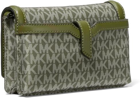 Michael Kors Jet Set Small Phone Crossbody with Logo Web Strap in Saudi Arabia