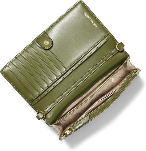 Michael Kors Jet Set Small Phone Crossbody with Logo Web Strap in Saudi Arabia