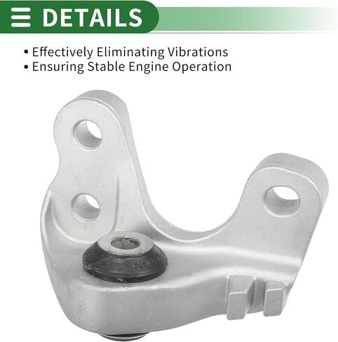 Motoforti Engine Motor Mount, Engine Mount Bracket, for Chrysler 200 2.4L, 3.6L 2015-2017, No.68172353AD, Silver Tone in Saudi Arabia