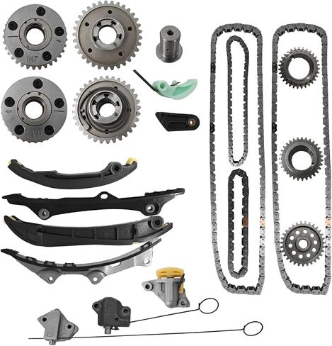 323513 Timing Chain Kit Compatible with Maserati Ghibli Levante Quattroporte (2013-2024) 3.0L V6 299481, 323476, 32347 in Saudi Arabia
