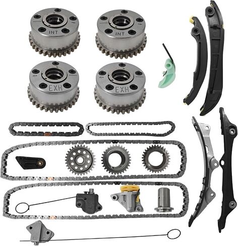 323513 Timing Chain Kit Compatible with Maserati Ghibli Levante Quattroporte (2013-2024) 3.0L V6 299481, 323476, 32347 in Saudi Arabia