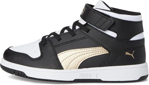 PUMA Kids' Rebound Layup Mid Hook and Loop Sneakers in Saudi Arabia