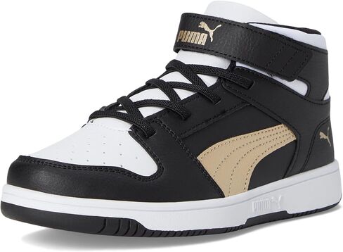 PUMA Kids' Rebound Layup Mid Hook and Loop Sneakers in Saudi Arabia