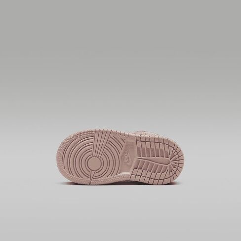 حذاء جوردن 1 ميد إس إي للرضع/الأطفال الصغار (FN7537-161، أبيض/وردي ليجيند-SAIL) مقاس 3 in Kuwait