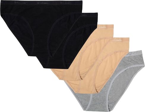 Columbia Women's 4-Way Stretch Cotton Bikini 5-Pack in Saudi Arabia