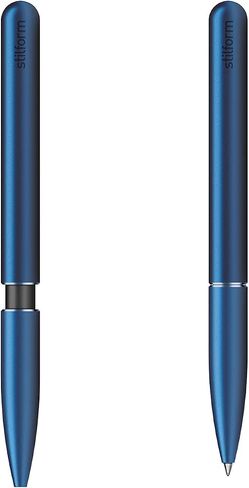 Ballpoint Pen - Precision Milled Aluminum with Magnetic Closure Mechanism and Superior Schmidt Refill - Award Winning Design (Comet Grey) in Saudi Arabia