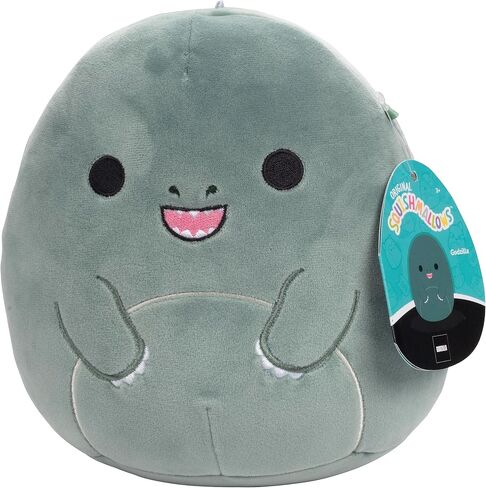 Squishmallow Original 8 بوصة Godzilla - ألعاب Jazwares الرسمية من القطيفة - لعبة حيوانات محشوة ناعمة واسفنجية - أضف إلى فريقك - هدية للأطفال والبنات والأولاد in Saudi Arabia