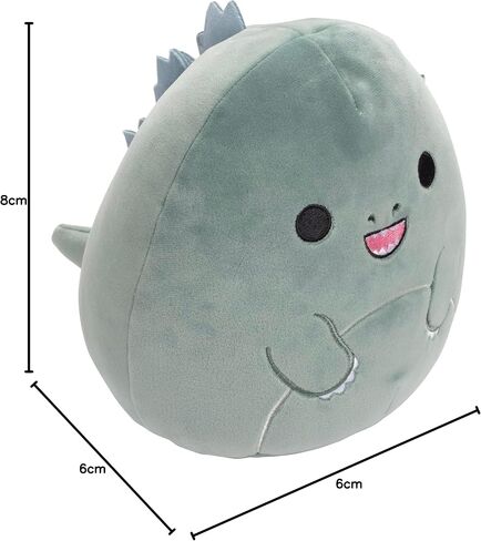 Squishmallow Original 8 بوصة Godzilla - ألعاب Jazwares الرسمية من القطيفة - لعبة حيوانات محشوة ناعمة واسفنجية - أضف إلى فريقك - هدية للأطفال والبنات والأولاد in Saudi Arabia