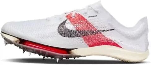 Nike Air Zoom Victory EK Eluid Kipchoge Track Field Spikes White Red Men's FJ0668-100 (FJ0668-100, US Footwear Size System, Adult, Men, Numeric, Medium, 11.5) in Saudi Arabia