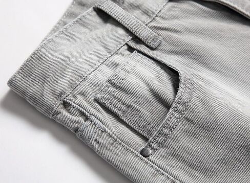 Boy's Stretch Comfy Ripped Jeans Skinny Stylish Distressed Washed Denim Jeans Pants in Kuwait