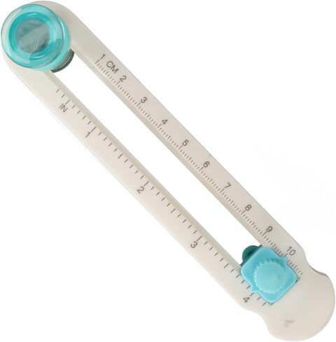 Paper Circular Cutter, Portable Rotary Circle Paper Cutter, Round Paper Trimmer Minimum Diameter 2cm, Scrapbooking Tool for Cardstock Craft Cutting Tools in Saudi Arabia