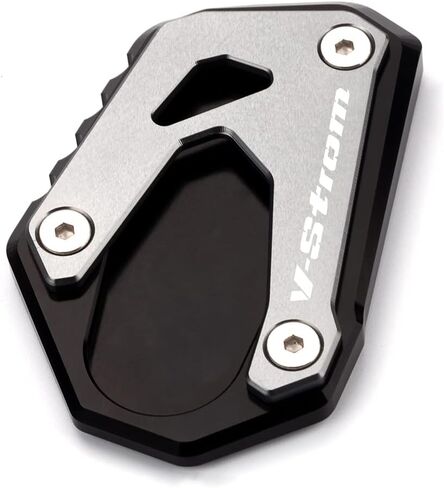 For SUZUKI V-Strom 1000 1000XT DL1000 2014-2021 V-Strom 1050 1050XT DL1050 2019-2022 Kickstand Foot Side Stand Enlarge Extension Plate Pad vstrom 1000 1050 xt Accessories (gray) in Saudi Arabia
