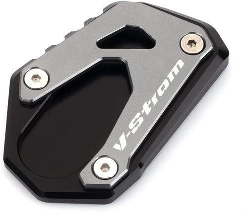 For SUZUKI V-Strom 1000 1000XT DL1000 2014-2021 V-Strom 1050 1050XT DL1050 2019-2022 Kickstand Foot Side Stand Enlarge Extension Plate Pad vstrom 1000 1050 xt Accessories (gray) in Saudi Arabia