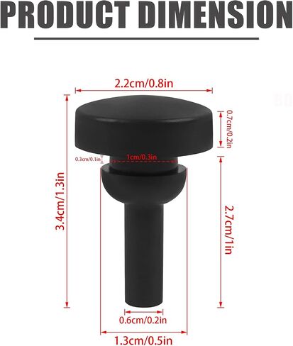 Jiffy Stand Rubber Bumper Stop Fit for Harley Touring 2007-2023 Electra Glide FLHT, Street Glide FLHX, Road Glide FLTR & Road King FLHR Replaces for HD# 50245-07 Kickstand Bumper Pad in Saudi Arabia