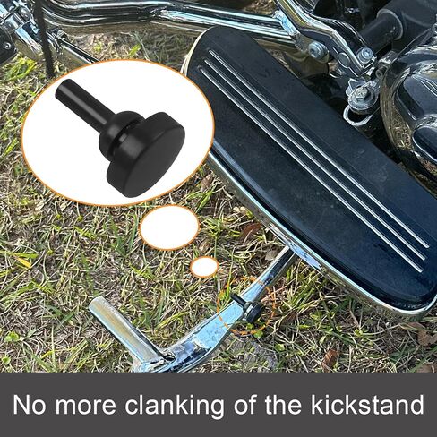 Jiffy Stand Rubber Bumper Stop Fit for Harley Touring 2007-2023 Electra Glide FLHT, Street Glide FLHX, Road Glide FLTR & Road King FLHR Replaces for HD# 50245-07 Kickstand Bumper Pad in Saudi Arabia