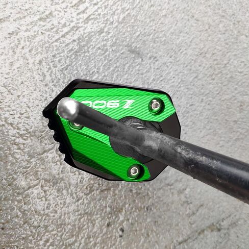 متوافق مع Kawasaki Z900 2017-2022 دراجة نارية CNC دعم لوحة التمديد مسنده الجانب حامل الوسادة z 900 z900 الملحقات (أسود) in Saudi Arabia