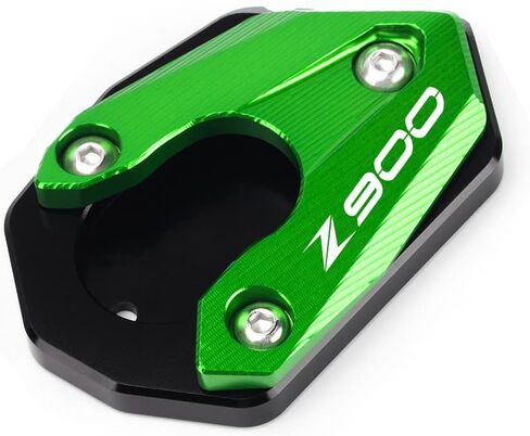 متوافق مع Kawasaki Z900 2017-2022 دراجة نارية CNC دعم لوحة التمديد مسنده الجانب حامل الوسادة z 900 z900 الملحقات (أسود) in Saudi Arabia