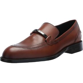 BOSS Men's Tayil Smooth Leather Bit Loafer