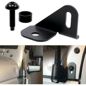 Sporacingrts هوائي جبل سائق راديو جانب جبل قوس بالقرب من غطاء محرك السيارة الجانب الأمامي قوس سائق متوافق مع 2018-2021 جيب جلاديتور JT وجيب رانجلر JL in Kuwait