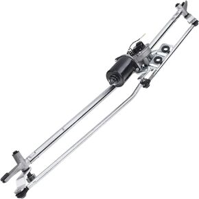 A-Premium Front Windshield Wiper Motor and Linkage Assembly Compatible with Dodge Vehicles - Ram 1500 1997-2001, Ram 2500/Ram 3500 1997-2002 - Replace# 55076549AH, 55076549AF