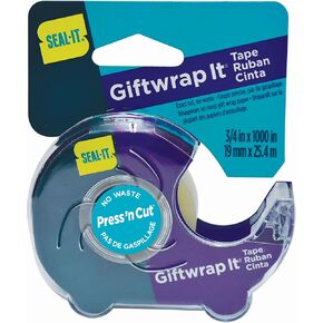 شريط قرطاسية GiftWrap It مقاس 3/4 × 1000 بوصة على موزع، 6 قطع، إجمالي 6000 بوصة (60051-6)