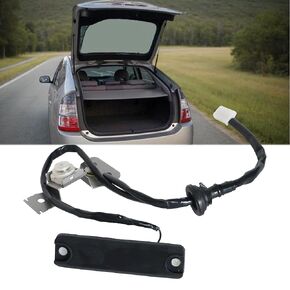 Rear Hatch Release Switch Compatible with Toyota Prius 2004-2009, Trunk Liftgate Switch with Smart Entry Replaces OE # 901-717, 84905-47010
