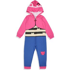INTIMO Gabby's Dollhouse Toddler Girl's Gabby Character One Piece Hooded Sleep Pajama For Kids