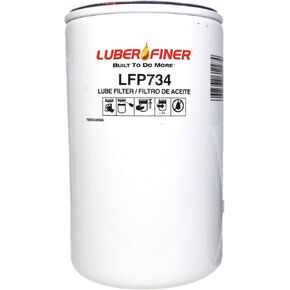 Luber-finer Luberfiner LFP734 Heavy Duty Engine Oil Filter Fits Select Cummins 3313281; E.R.F. C3014654; Cummins 6C/6CT/6CTA 8.3L engines; Hino Trucks 1992-04; Isuzu NPP Trucks 1992-99