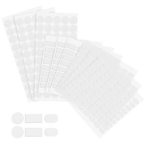 Double-Sided Adhesive dots, 3 Types of Transparent Adhesive dots, Removable Sticky Glue, Waterproof Stickers, Suitable for Crafts DIY Art Balloon