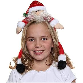 Silly Christmas Santa Claus Headband