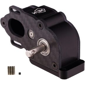 SCX10 LCG Transmission Gearbox for 1/10 Axial SCX10 SCX10 II 90047 90046 Wraith AX10 RC Crawler Car Upgrades Part Black