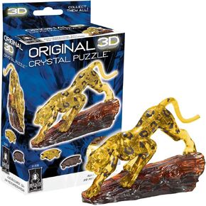 BePuzzled | Leopard Original 3D Crystal Puzzle, Collect Them All, for Puzzlers Ages 12 and Up