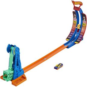 Hot Wheels STEAM Drop & Score Car Race Track - HJC50 ~ Teaches Gravity ~ Lesson Plan Included