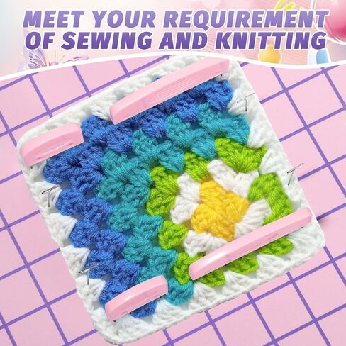 Knit Blocking Pins Kit,20Pcs Knit Blocking Combs,100 T-pins for Blocking Knitting,Crochet, Lace or Needlework Projects,Knitting Block Tool for Blocking Mats in Saudi Arabia