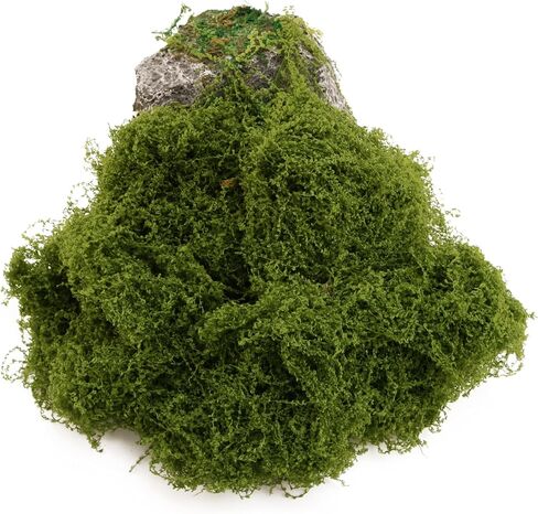 Dark Green Green Moss for Crafts， Artificial Moss, Decorative Moss for Glass Vase Filler. Wedding/Christmas/Fairy Party/Indoor Planters/DIY Rainforest Model/Table Centerpieces .(2.1OZ) in Saudi Arabia