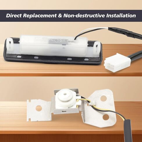 901-717 مفتاح تحرير الفتحة الخلفية متوافق مع Toyota Prius 2004-2009، مفتاح باب صندوق السيارة مع مدخل ذكي استبدال 84905-47010 8490547010 in Kuwait