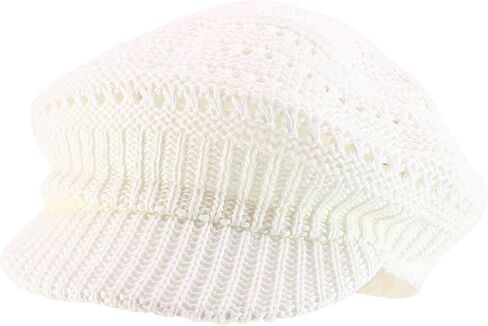 Knit Summer Newsboy Hat in Kuwait