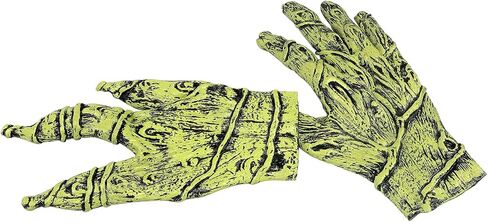 OhMill Halloween Costume Gloves Pointy Fingers Werewolf Claw Gloves Horror Zombie Hands Cosplay Mittens Prank Fancy Dress in Saudi Arabia