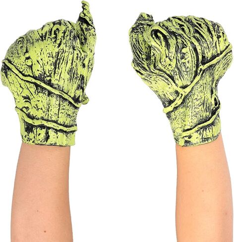 OhMill Halloween Costume Gloves Pointy Fingers Werewolf Claw Gloves Horror Zombie Hands Cosplay Mittens Prank Fancy Dress in Saudi Arabia
