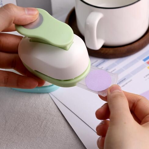 قطعتان من Koogel (1 بوصة + 5/8 بوصة، ثقوب دائرية، أشكال ثقوب، دائرية كبيرة، خرامات حرفية للحرف الورقية، ورق مستدير، بطاقات يومية مصنوعة يدويًا، بطاقات هدايا، دعوات، لوازم سجل القصاصات in Saudi Arabia