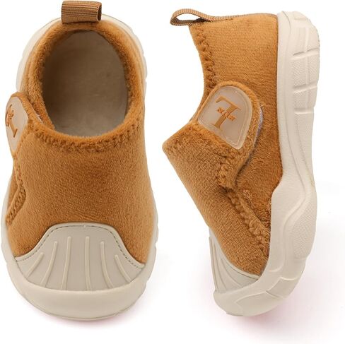L-RUN Toddler Slippers Soft Boys Girls Barefoot House Slippers Anti-slip Lightweight Home Shoes for Indoor Outdoor Walking in Saudi Arabia