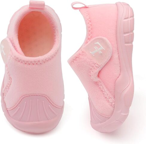 شباشب L-RUN للأطفال الصغار، شباشب ناعمة للأولاد والبنات حفاة القدم، أحذية منزلية خفيفة الوزن مضادة للانزلاق للمشي في الأماكن المغلقة والخارجية in Kuwait
