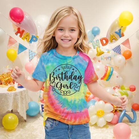 Birthday Girls Shirt It's Me Hi I'm The Birthday Girl It's Me Graphic Tee Kids Birthday Party Outfit 5-12 Years in Saudi Arabia